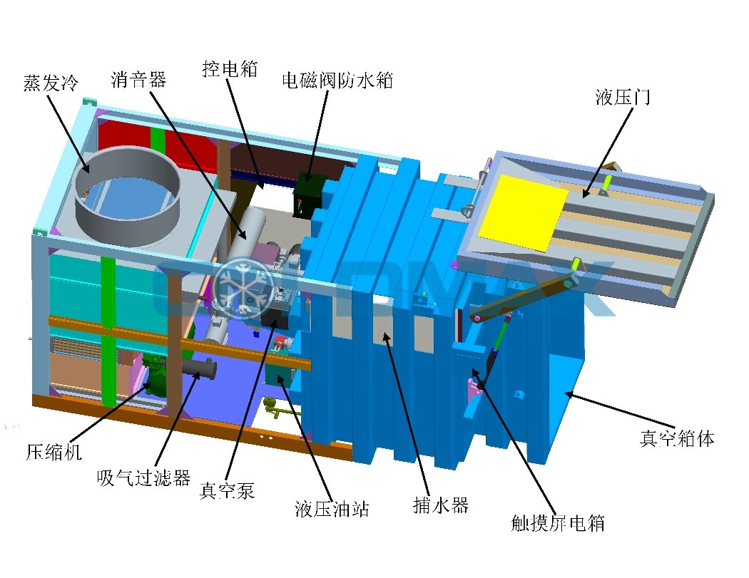 預冷機布局圖